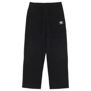 엄브로 에센셜 기모 루즈 스트레이트 팬츠 UQ423CFPO2BLK