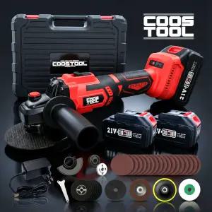 코스툴 무선 그라인더 경량형 충전 21V 4.0Ah배터리