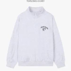 [더데이걸]융기모박시핏 반집업 스 셔츠TGMS23N01_IC