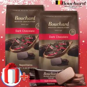 부샤드 다크 초콜릿72% 132g x 2개+(추가 상품 1개) 벨기에 고급 초콜릿 선물 추천