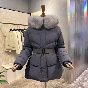 [대구백화점] [ab.f.z]벨티드 폭스 퍼 후드 구스 점퍼(AOZ4ND011)