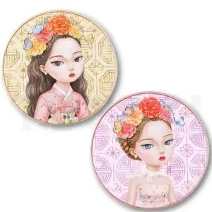 최신상 뷰티피플 철벽녀 쿠션 시즌16 두유 크림 커버쿠션 본품 21호 23호 중 택1 미백 주름개선