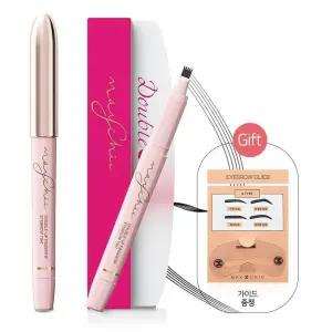 더블업 핑거팁 아이브로우 틴트 2개+가이드 증정