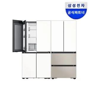 삼성 비스포크 AI 냉장고 김치냉장고 25년형 키친핏Max RM70F63M2Z RK70F42M2ZG 에센셜