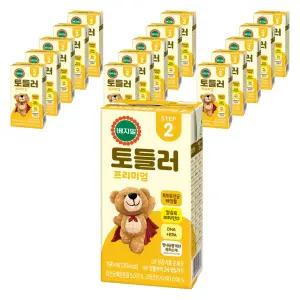 베지밀 프리미엄 식단관리 한끼대용 토들러2 아기두유 190ml 16