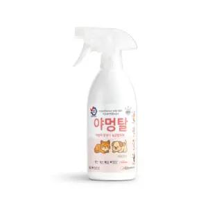 [야멍탈] 500ml 야옹이 멍멍이 살균탈취제, 강아지 고양이 살균탈취제 뿌리는 스프레이