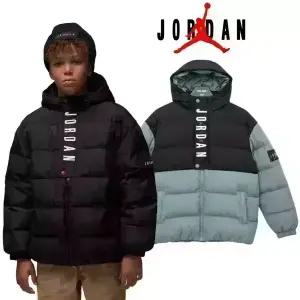 나이키 키즈 나이키키즈 패딩 조던 아노락 덕다운 자켓 N254DM394P