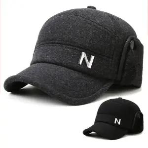 모직 귀달이 볼캡 방한 귀도리 겨울 남성 귀달이 볼캡 모자 베이스볼 캐주얼 야구 패션