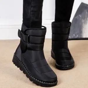 여자 스노우 부츠 따뜻한 패딩 방수 여성 스노우 부츠 겨울