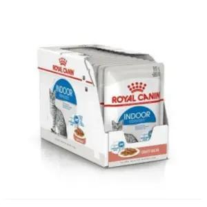 (최근입고분)로얄캐닌 캣 파우치 인도어 그레이비 85g 1박스(12개) 고양이습식사료