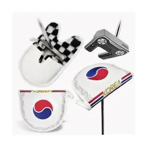 GR 골프 국가대표 제로 센터샤프트 말렛 퍼터 커버 (KGA, 이름각인서비스)