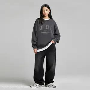 유솔 UNI 말랑기모 와이드데님 ULTJ25TY2_애플아울렛