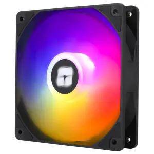 써멀라이트 TL-C12C-S CPU 팬 120mm ARGB 케이스 쿨러 S-FDB 베어링이 포함된 4핀 PWM 사일런트 컴퓨터