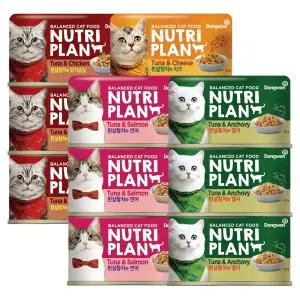 동원 뉴트리플랜 160g x 12캔 4가지맛 혼합세트