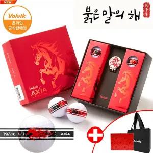 [볼빅] 2026년 적마 에디션 골프공 (3PCS구조 6구 볼마커)