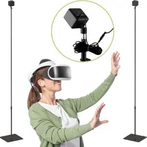 Skywin VR 글래스 스탠드 (케이블 포함 2개 팩) - HTC 센서 호환 Vive Steam 및 Rift Constellation 센서용