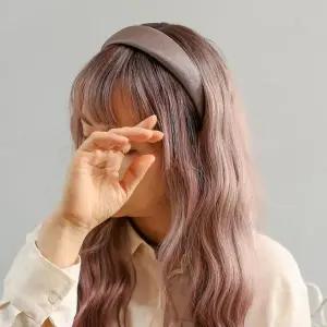 [하프클럽/셀러허브_여성트랜드패션]머리띠 진주볼륨헤어밴드 무지헤어밴