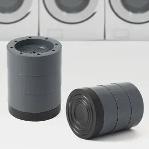 3단 적층 세탁기받침대 건조기받침 소음방지패드 4P