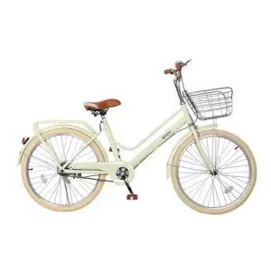 여성 클래식 바구니 자전거 24인치 26인치 출퇴근