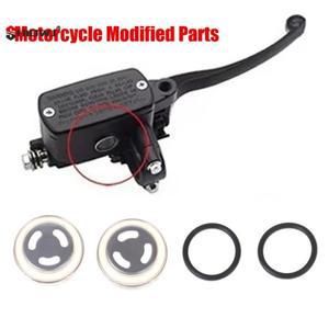 1개 18MM 바이크 오토바이 시야창 오일 미러 호라이즌 클러치 브레이크 상부 펌프 범용 개조 부품