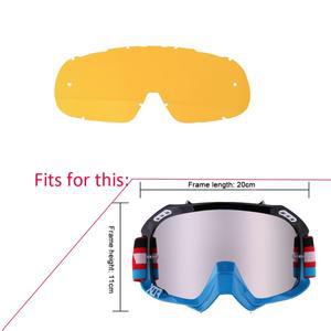 폭스 선글라스 용 바이크 오토바이 고글 렌즈 야외 스포츠 먼지 자전거 유리 교체 부품 헬멧 액세서리 찢어