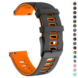 [호환품]가민 호환 포러너 570 265 255 645 55 베누 3 2 sq Move Luxe용 실리콘 스트랩 (20mm 22mm) 교체용