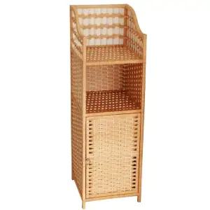 라탄 수납장 수납함 모던 슬림 틈새 서랍장