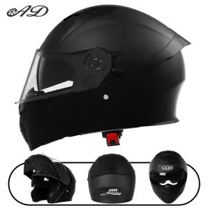 바이크 오토바이 반모헬맷 AD 가을 겨울 타기 필수 헬멧을 위한 남성용 풀 페이스 노출 헬멧