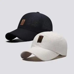 메쉬볼캡 2개 여름 골프 러닝 등산 시원한 망사 모자 (WFJ68FW)