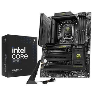 마이크로 센터 CPU 마더보드 콤보 - 인텔 코어 울트라 7 265K 20코어 잠금 해제 데스크톱 프로세서(Msi MAG Z890 토마호크 WiFi 게이밍 LGA 1851 ATX 포함)