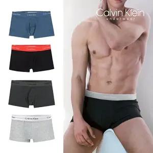 [캘빈클라인]캘빈클라인 언더웨어 남자 팬티 3장 세트 드로즈 사각 속옷 코튼 면 NB4389