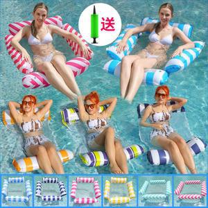 통나무 튜브 게임 대형 수영장 스틱 물놀이 보트 배틀 에어 용품