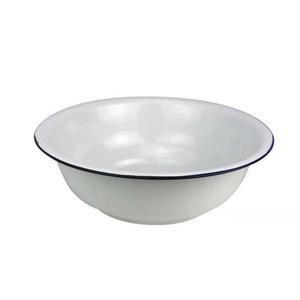 통굽 세수대야 화이트 세면대 세숫대야 법랑볼 법랑 다라이 홀더 설거지통 대형 30cm 싱크볼 빨래 36 얇은