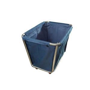 세탁물 수거 카트 빨래 호텔 빨래방 세탁카트 대용량 접이식 객실 사우나 운반 린넨 바구니