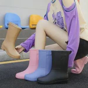 DS-7018 블러썸 레인부츠 WFFWWOY