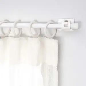 압축봉 홀더 못없이 붙이는 커튼봉 고정 클립 브라켓