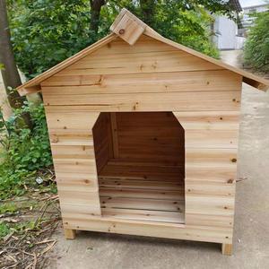 야외 원목 개집 애견 창문 대형 없음 S 하우스 견사 실외 강아지