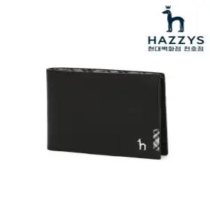 헤지스ACC HJWA5F281BK CHESTER 블랙 체크장식 소가죽 반지갑22362994352094635