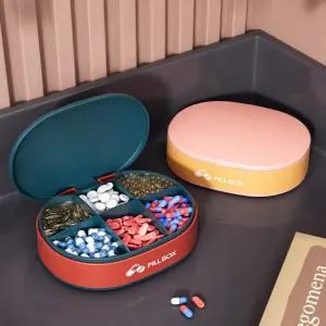 약 소분통 실리콘 약통 한달 영양제통 케이스 약소분통 영양제 보관통
