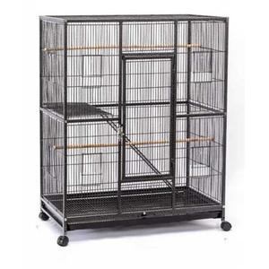 대형 새장 앵무새 코뉴어 게 녹방지 스텐인리스 검은색 렉산 앵무새대형새장 스테인리스