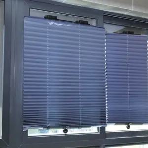 무타공 블라인드 65cm 1P 부착형 자외선차단 커튼 블라인드 무타공블라인드