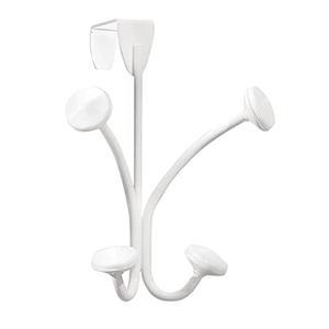 [미국배송] 문 4 위의 엠디자인 장식 고리 코트 후드티 모자 스카프 지갑 끈 목욕 타월 가운 남성복 여성복 - 흰색