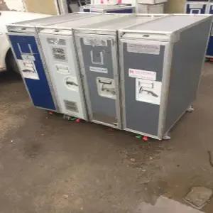 비행기 트롤리 선반 실습 항공기 승무원 이동식 에어박스 스토리지 서랍 중고 학생 갤리