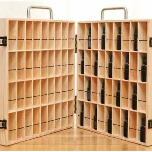 매니큐어 진열대 우드 디스플레이 네일 정리함 원목 보관함