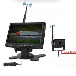 무선후방카메라 녹화 비디오 전송기 운송 대형 화물차 7인치 HD 카메라 12 24V