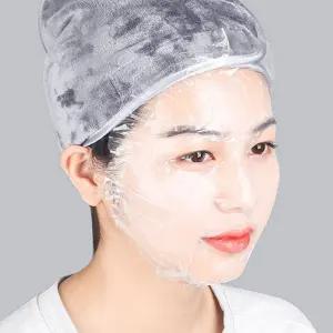 얼굴 비닐팩 수분 보호 비닐 마스크팩 시트 100매 마스크팩시트 페이스커버