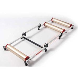 자전거 고정 평 실내 라이딩 훈련 롤러 플랫폼 화이트 골드 알루미늄 합금