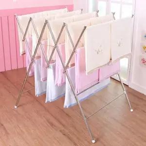 W형건조대 실내건조대 접이식 7단접이식건조대 W형실내건조대 (WFJ7OXV)