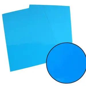 축광종이 형광종이 벽장식 야광 종이 스티커 A4 파랑색 WFJ0R31