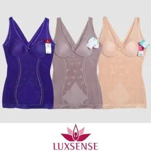 (럭센스)체형보정 노와이어 풀컵 치마형 바디슈트 (WFK5VQA)